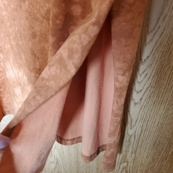 Vintage Cactus Bay Lynee Western Wildlife Cabin Tie Dye Cotton Maxi - Picture 7 of 14